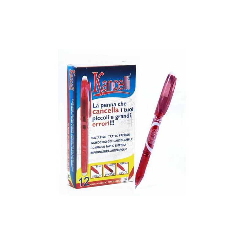 Penna cancellabile ricaricabile Cancellì rossa
